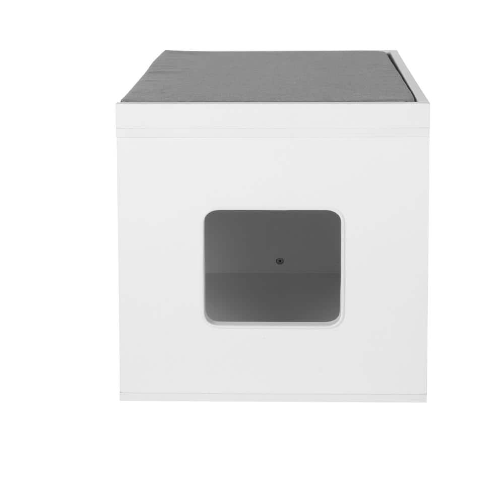 Foobrues Cat house, with cushion, Shoe Changing Stool and Cat House in