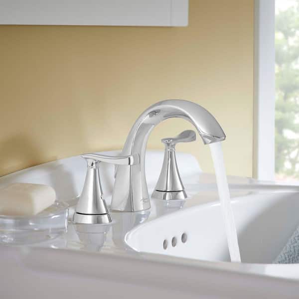 Chatfield 8 in. Widespread 2-Handle Bathroom Faucet in Polished Chrome