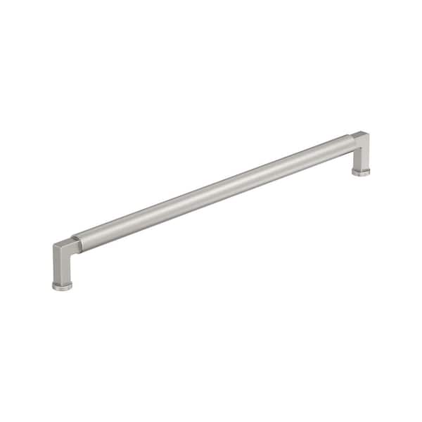 Amerock Balon 18 in. (457mm) Center-to-Center Satin Nickel Classic Appliance Pull