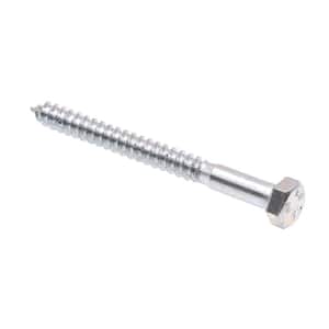 5/16 in. x 3-1/2 in. A307 Grade A Zinc Plated Steel Hex Lag Screws (50-Pack)