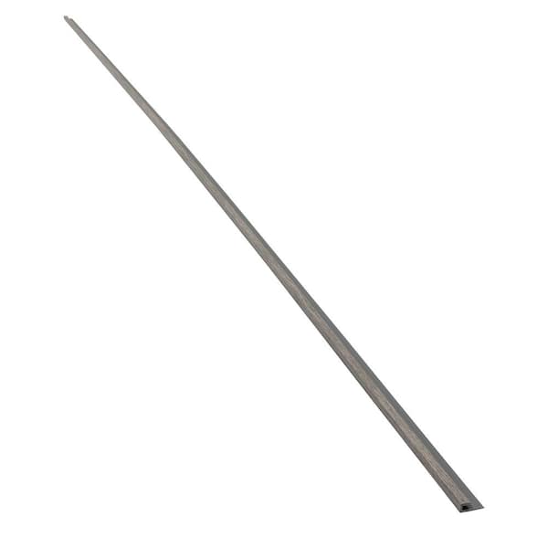 PALISADE Gray Oak 94 in. Vinyl Backsplash Accessory J Trim (5-Pack)