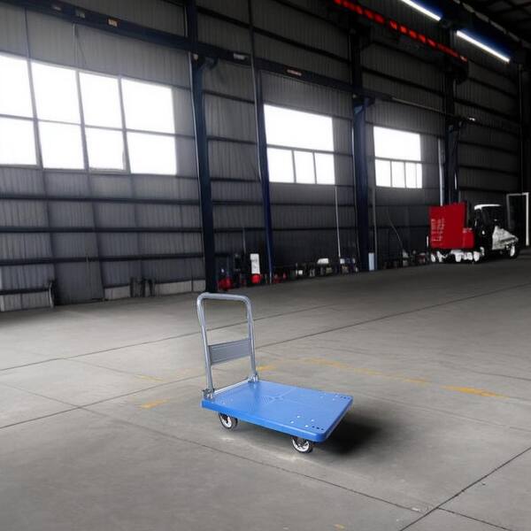 Kahomvis 660 lbs. Capacity Heavy-Duty Collapsible Swivel Cart Push