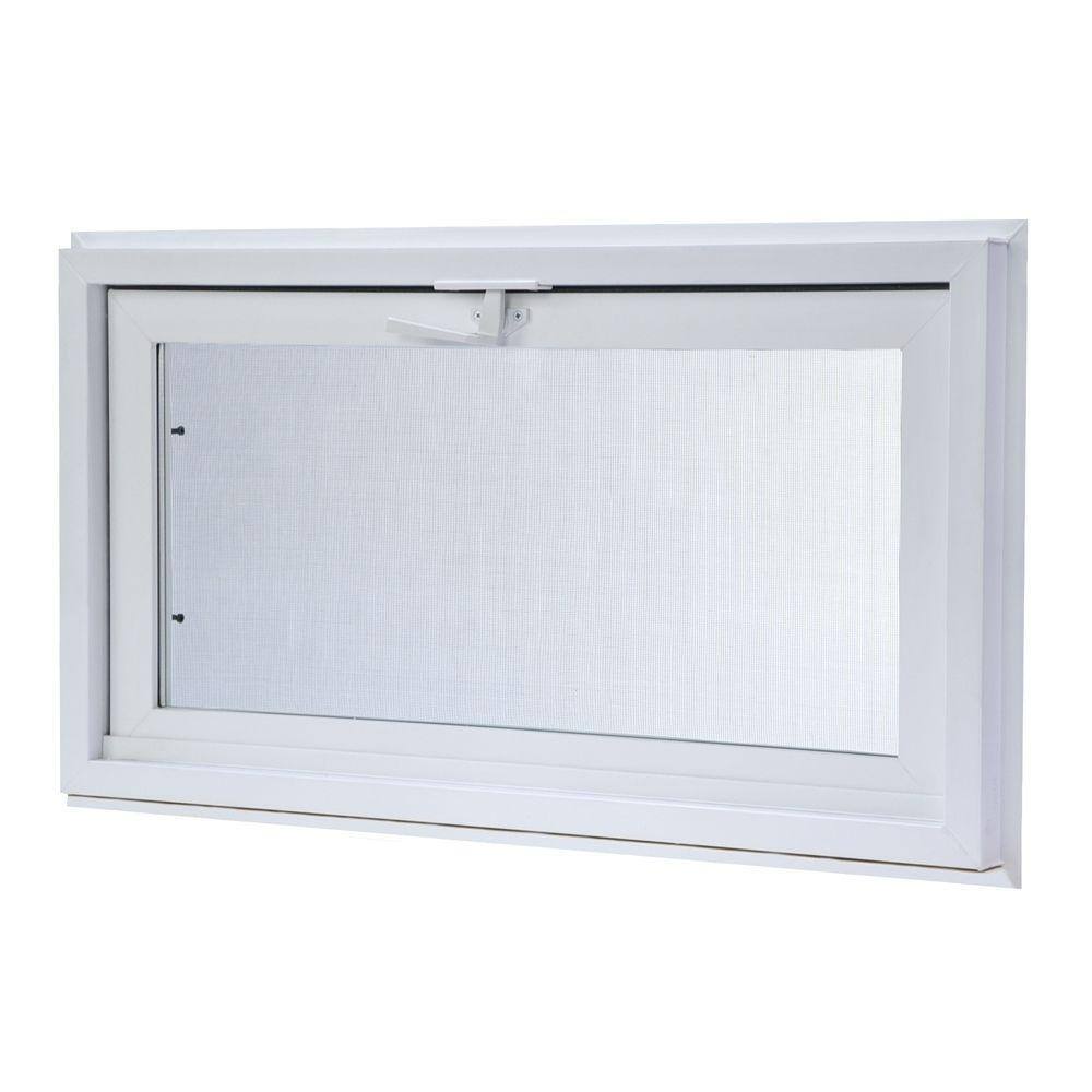 Tafco Windows 3175 In X 1375 In Hopper Vinyl Screen Window Pv Hop32x14 The Home Depot