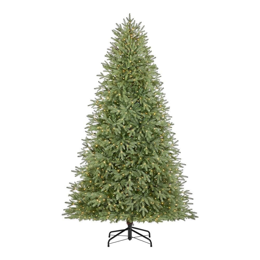 Home Accents Holiday 7.5 ft. Jackson Noble Fir LED Pre-Lit Artificial Christmas Tree T23 W14N0202