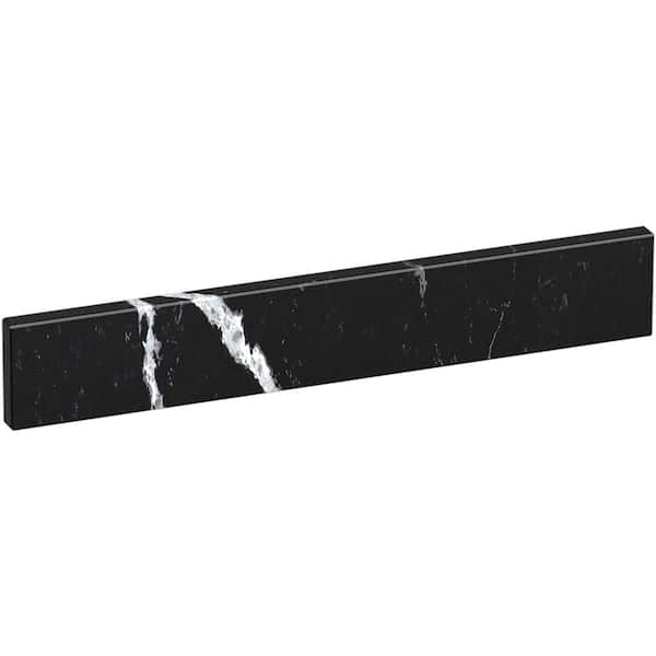 KOHLER Silestone 21.625 in. Quartz Vanity Side Splash in Eternal Marquina