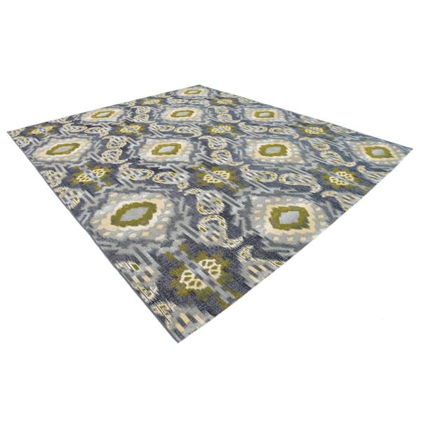 Outdoor Union Blue 10' 0 x 12' 0 Area Rug