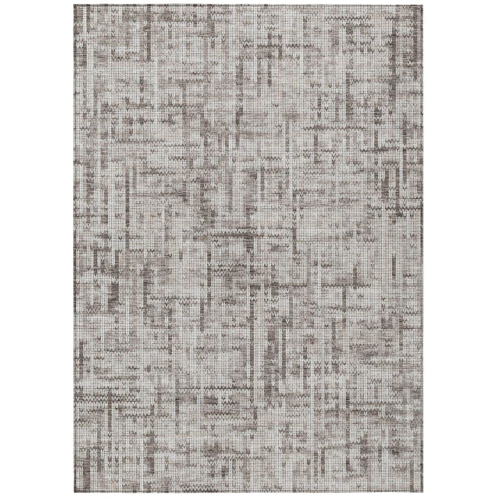 Chantille Machine Washable Indoor/Outdoor Abstract ACN2130 Taupe 10 ft. x 14 ft. Area Rug price history on PriceWatchPro