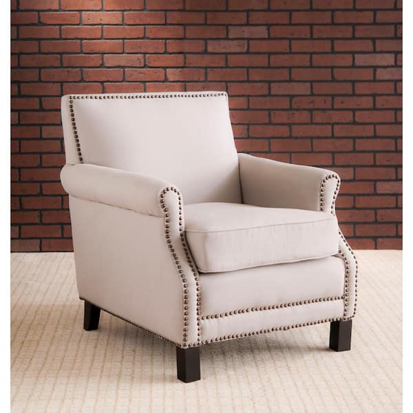 Easton Beige Club Arm Chair