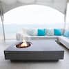 Envelor Metropolis Outdoor Fire Pit 56 in. x 32 in. Rectangular ...