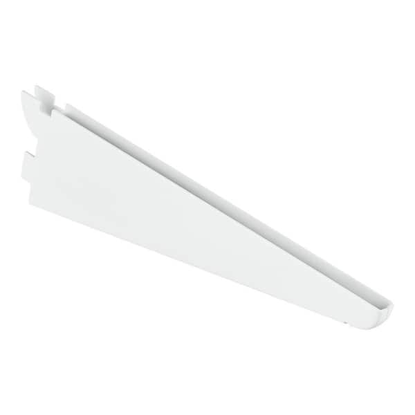 Everbilt 10 in. White Super Duty Steel Shelf Bracket