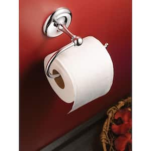 Yorkshire Single Post Toilet Paper Holder in Chrome