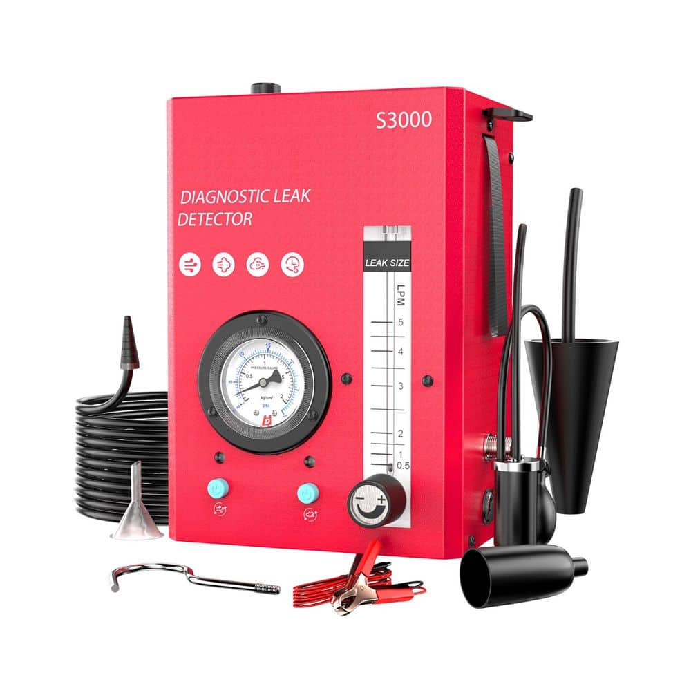 Oyezvary Automotive Smoke Machine W/ Built-in Air Compressor Pressure ...