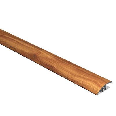 Vinyl Pro with Mute Step Classic Acacia 9/16 in. T x 1-3/8 in. W x 72-13/16 in. L Overlap Reducer Molding