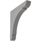 1-3/4 in. x 12 in. x 12 in. Pebble Grey Extra Large Olympic Wood Vintage Decor Bracket