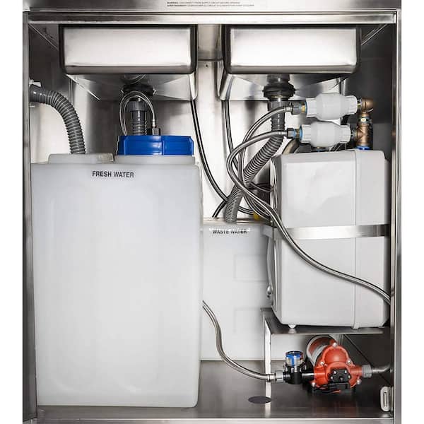 Ancaster Food Equipment 32 in. x 29.25 in. Stainless Steel Triple