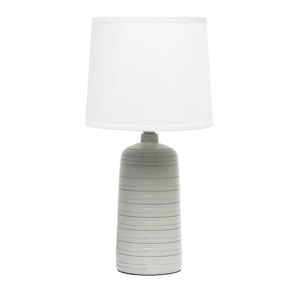 textured lamp base