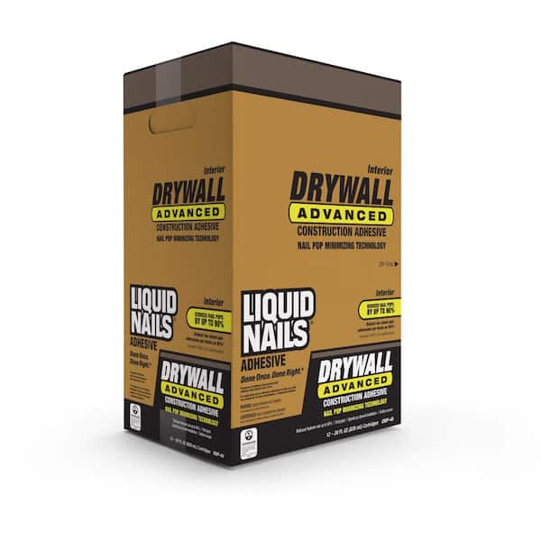 Liquid Nails 28 oz. Drywall Advanced Off-White Construction (12-Pack)-DWP-40 CP - The Home Depot
