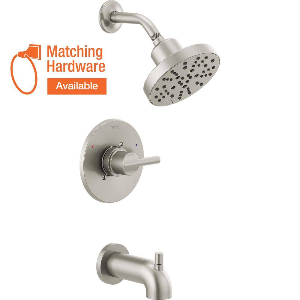 Delta Nicoli SingleHandle 5Spray Tub and Shower Faucet with