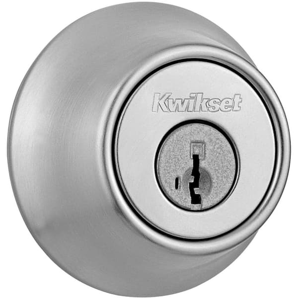 Photo 1 of 665 Series Satin Chrome Double Cylinder Deadbolt Featuring SmartKey