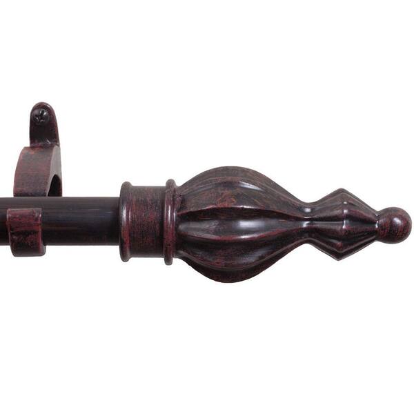 Rulu 44 in. - 108 in. Telescoping Dome Slai 1 in. Rod Set-DISCONTINUED