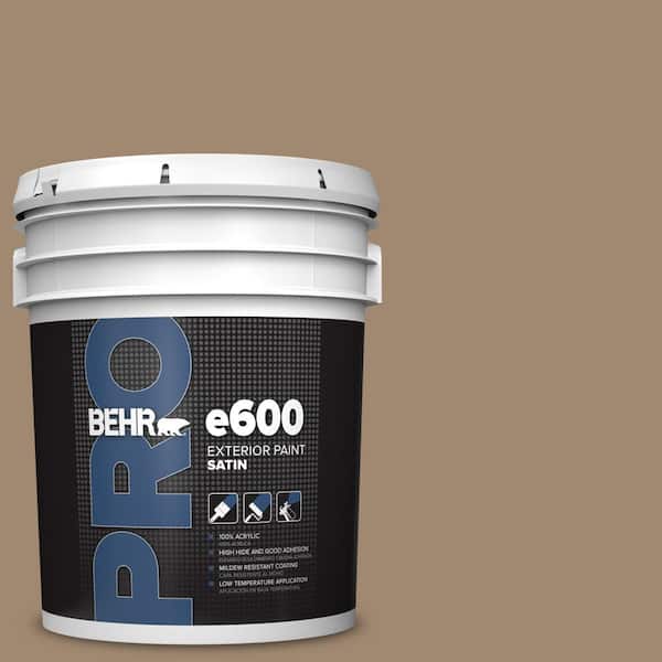 5 gal. #700D-5 Toffee Crunch Satin Enamel Exterior Paint