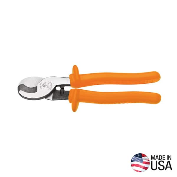 Klein Tools "9-5/8 in. Insulated High-Leverage Cable Cutter"