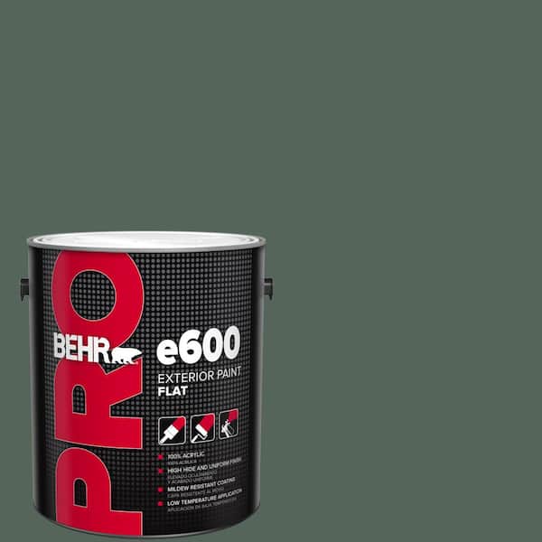 BEHR PRO 1 gal. #460F-6 Medieval Forest Flat Exterior Paint