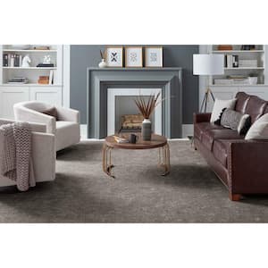 Corry Sound  - Arctic Air - Gray 38 oz. Polyester Pattern Installed Carpet