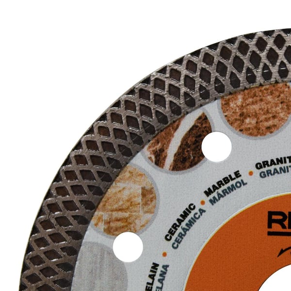 RIDGID 4 in. Mesh Continuous Rim Diamond Blade HD-CM40P