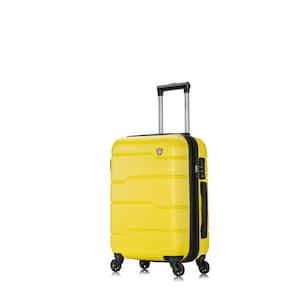 Rodez 20 in. Yellow Lightweight Hardside Spinner Carry-on