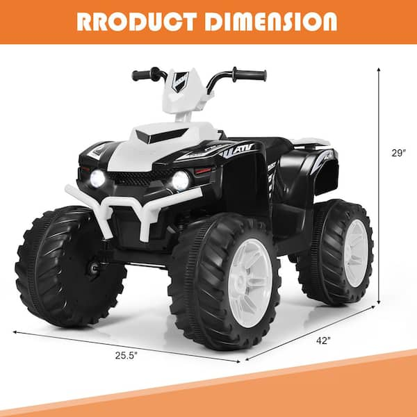 12v ride on quad online