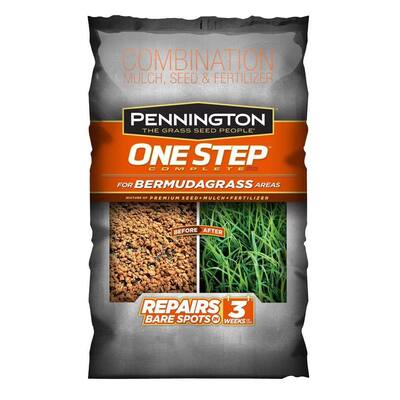 35 lb. One Step Complete for Bermudagrass Areas with Mulch, Grass Seed, Fertilizer Mix