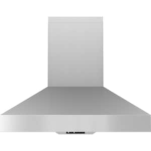 Podesta 36 in. 600 CFM Wall Mount Range Hood with LED Lights in Stainless Steel