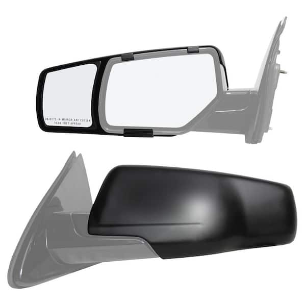 Snap & Zap Clip-on Towing Mirror Set for 2015 - 2018 Chevrolet Suburban/Tahoe GMC Yukon