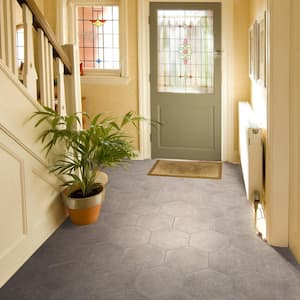 Palazzo Hex Nuvola 14-1/8 in. x 16-1/4 in. Porcelain Floor and Wall Tile (11.07 sq. ft./Case)