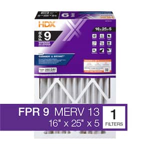 16 in. x 25 in. x 5 in. Carrier Replacement Pleated Air Filter FPR 9, MERV 13