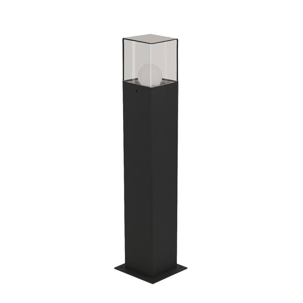 Outdoor LowVoltage Black 300 Lumens Metal Integrated LED Path Bollard Light Weather Resistant