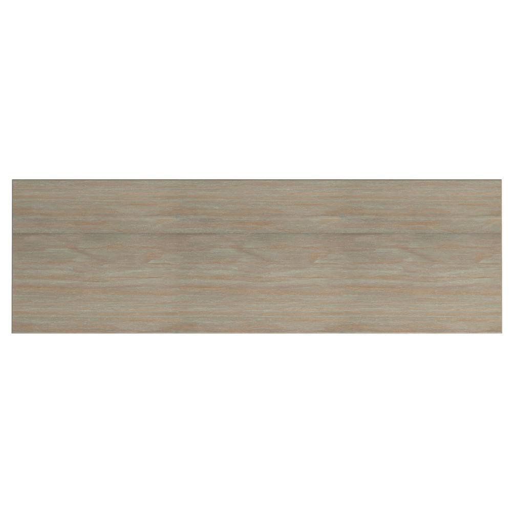 Bedford Transitional 54" Solid Pine Wood Sideboard Buffet and Wine Rack in Distressed Grey