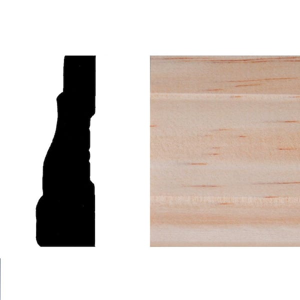 Builder's Choice LWM356 5/8 in. x 2-1/4 in. Pine Wood Casing
