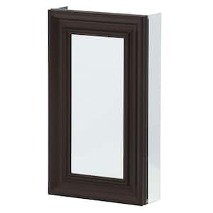 15 in. W x 26 in. H Rectangular Medicine Cabinet with Mirror