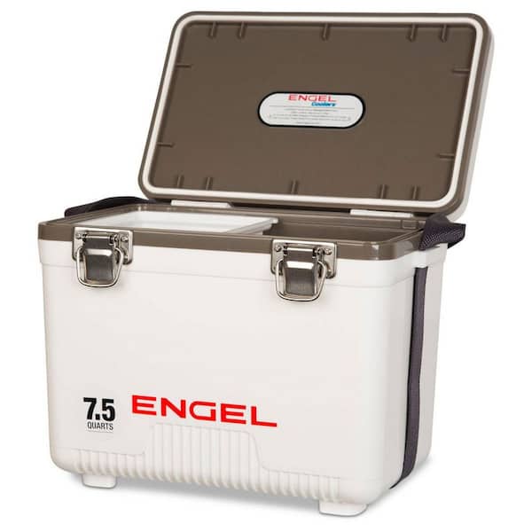 Engel 7 .5 qt. Live Bait Cooler with 2-Speed Aerator Pump and