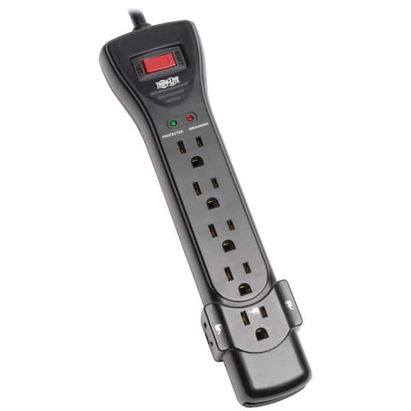 Tripp Lite 7-Outlet Black Surge Protector