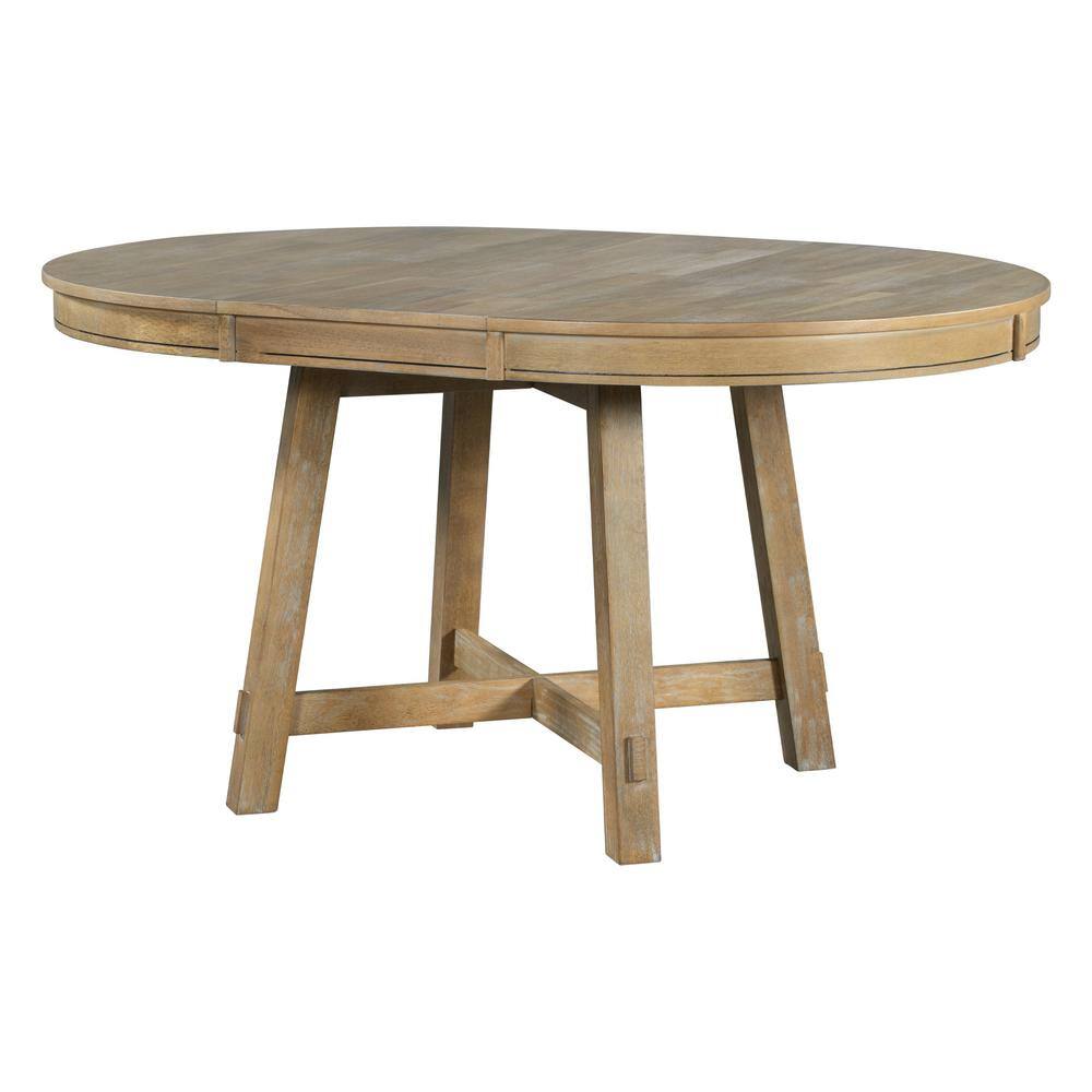 Natural Wood Wash 30 in. H Extendable Outdoor Dining Table with 16 in. Leaf price history on PriceWatchPro