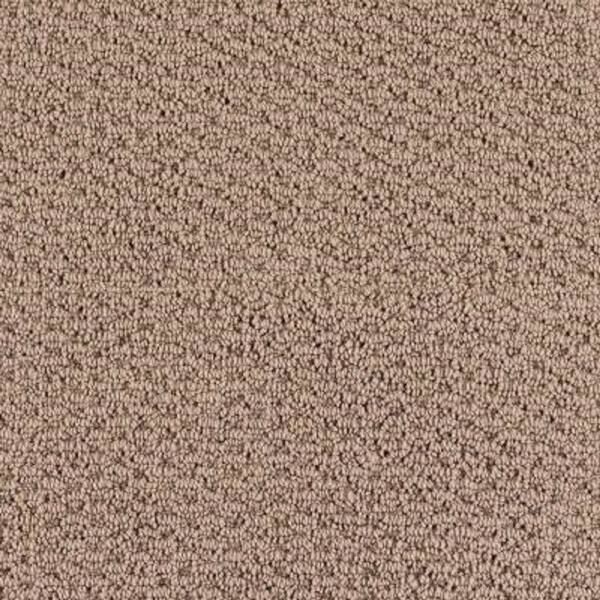 Lifeproof Carpet Sample - Morningside - Color Oyster Shell Loop 8 in. x 8 in.