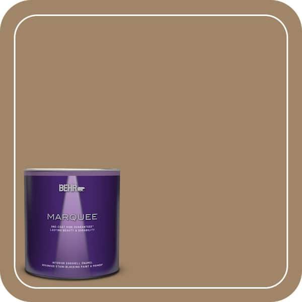 BEHR MARQUEE 1 qt. Home Decorators Collection #HDC-NT-28 Soft Bronze Eggshell Enamel Interior Paint & Primer