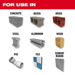 5/32 in. x 4 in. x 6 in. SHOCKWAVE Carbide Multi-Material Drill Bit