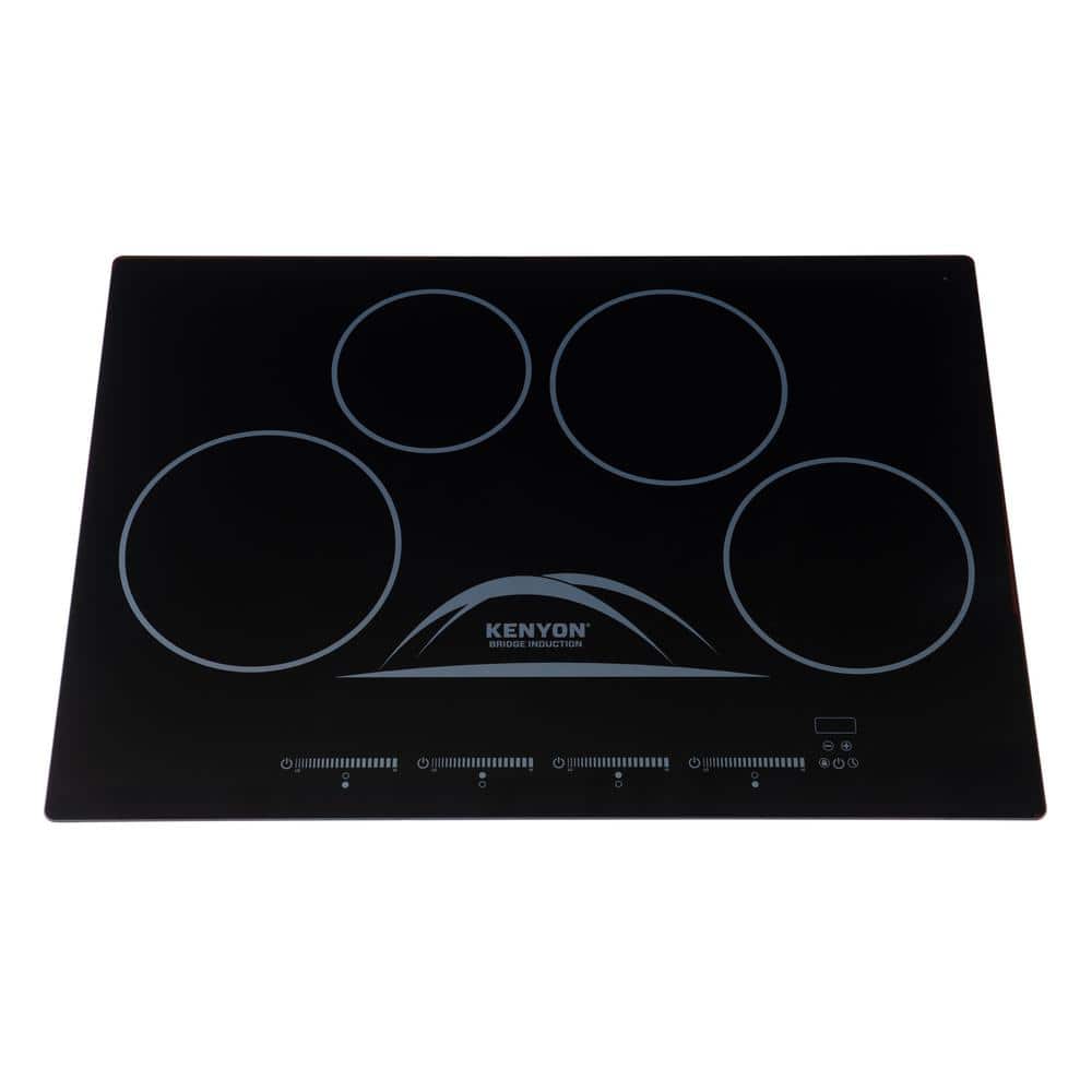 Kenyon Bridge 30 in. Built-In Induction Cooktop in Black with 4 Elements including Combination Elements