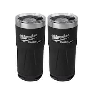 12 oz. Black Stainless Steel Soda Beer Slim Can Insulator Double Wall  Vacuum Sealed A678482 - The Home Depot