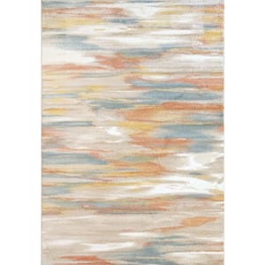 Venus Multi 7 ft. 10 in. x 10 ft. Modern Abstract Area Rug
