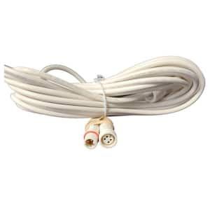 12 ft. Extension Cord 4-Pin Compatible with Canless Recessed Lights with Night Light Feature